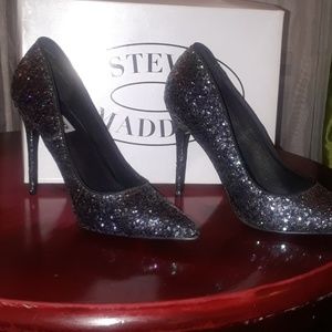 Steve Madden women's glitter pumps size 9 NWT